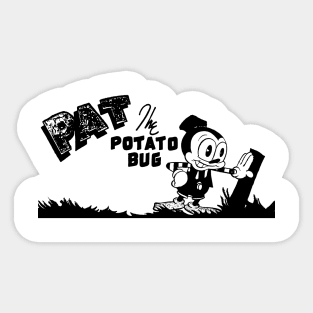 Pat the Potato Bug Sticker